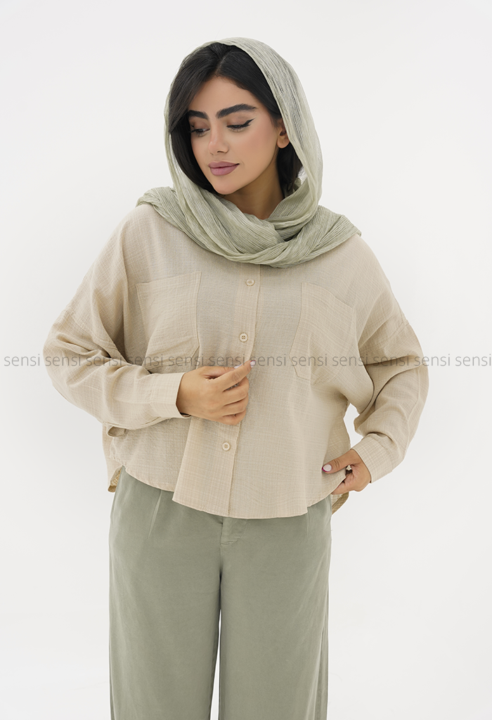 شومیز زنانه کادنزا کیمونو کد1006099
